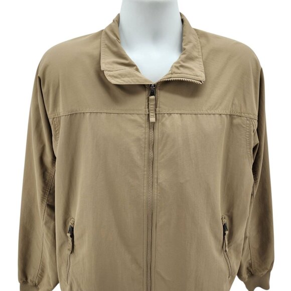 Duluth Trading Co Mens Medium Jacket Lightweight Grab Jacket Nylon Khaki Outdoor - Picture 4 of 10
